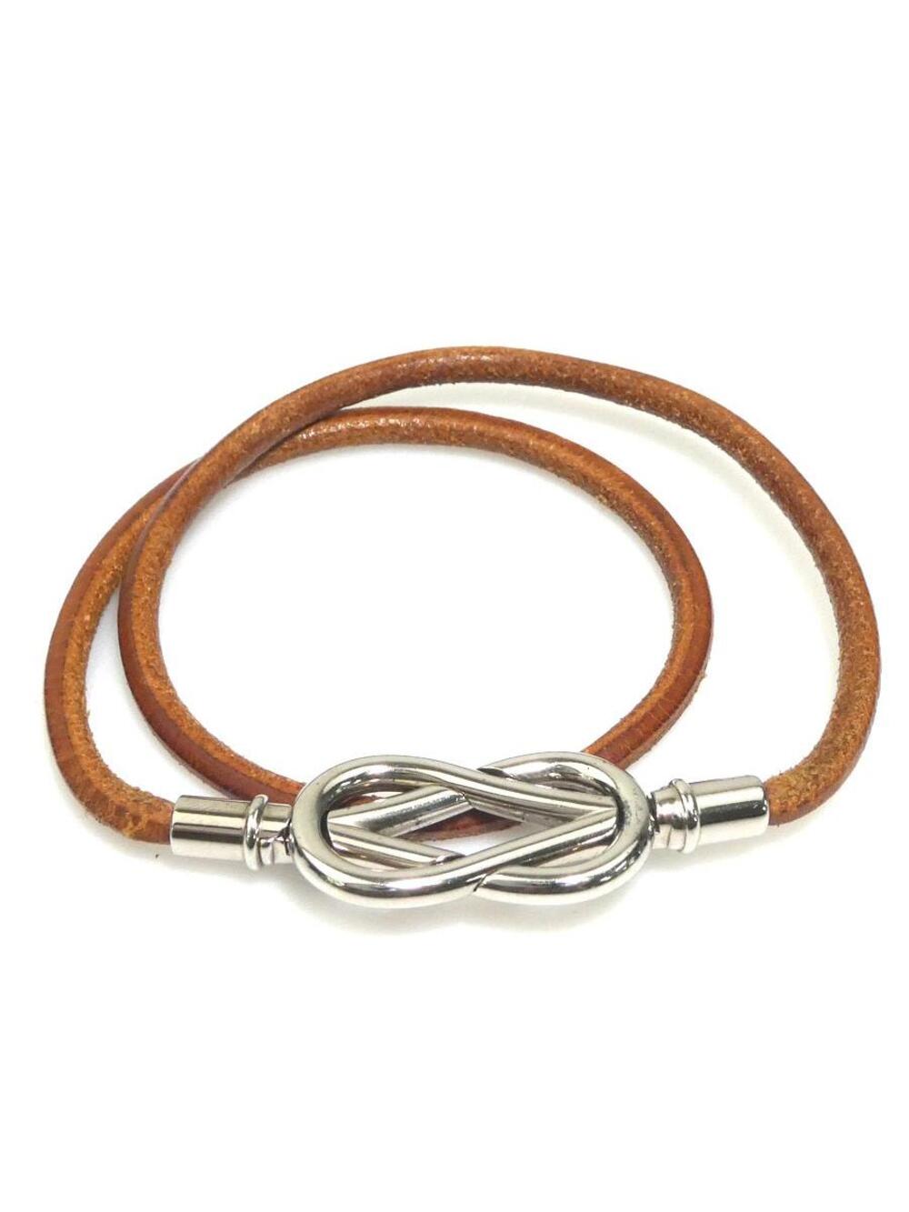 Auth Hermes Atame Bracelet Choker #368681H14B